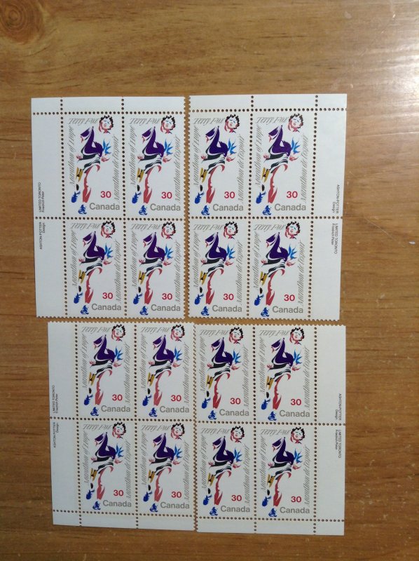 Canada SC 915  NH  PL  matched set