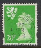 GB Scotland  SG S90 SC# SMH75 Used   Machin 20p  see details