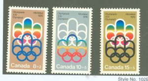 Canada #B1-B3  Single (Complete Set)