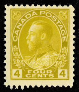 Canada 110, Mint 4¢ VF NH Beauty! Unitrade $240.00 - Stuart Katz