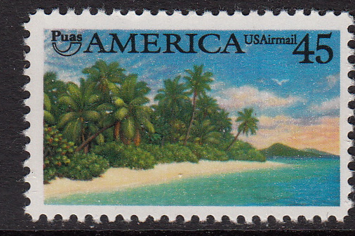 United States Air Post #C127 Pre Columbian America, Please see description.
