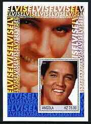 Angola 2002 Elvis Presley perf s/sheet unmounted mint