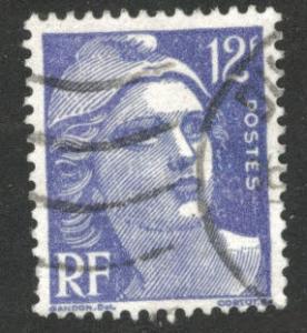 FRANCE Scott 601 Used  stamp