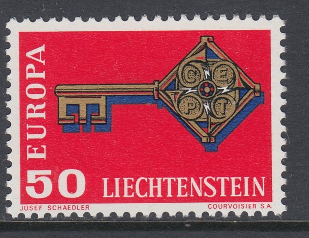 Liechtenstein 442 Europa MNH VF