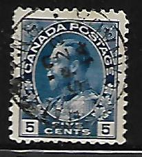 CANADA, 111, USED, KING GEORGE 1911-25 SET