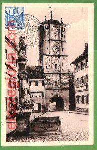 17345 - Germany Württemberg - MAXIMUM CARD - architecture-