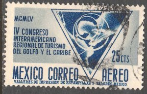 MEXICO C238, Tourism Congr of Gulf of Mexico & Caribbean USED. F-VF. (104)