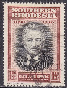 Southern Rhodesia 58 Cecil J. Rhodes 1940