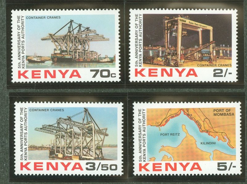 Kenya #238-41  Multiple