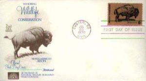 United States, First Day Cover, Animals, South Dakota