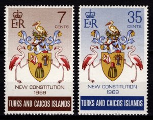 Turks & Caicos Islands 1970 New Constitution, Set [Unused]