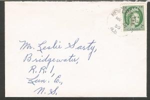 1959 Wilding Issue Cover. Scott 338