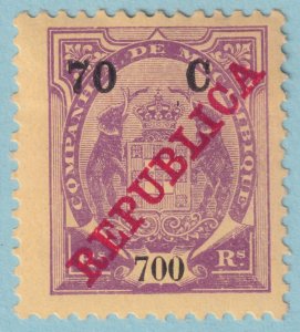 MOZAMBIQUE COMPANY 104  MINT HINGE REMNANT OG * NO FAULTS VERY FINE! - LXH