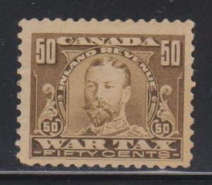 Canada, Revenue,  50c War Tax Stamp (FWT 16) MH