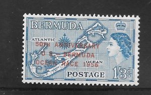 Bermuda #167 MH Single