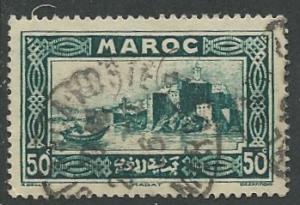 French Morocco # 135 Kasbah  50c   (1) VF Used