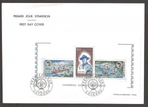 1973 Boy Scouts Dahomey Baden Powell SS FDC