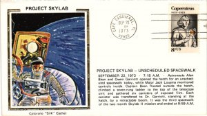 1973 Skylab Space Event Cover – Colorano Silk Cachets