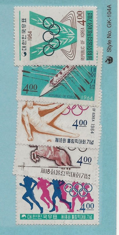 South Korea 449-53 MH Set