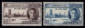 Jamaica 1946 Victory, Set Perf 13½ [Unused]