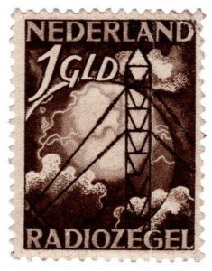 (I.B) Netherlands Revenue : Radio Licence Stamp 1G