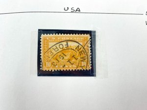 USA Scott #400 Postal Stamped 1913