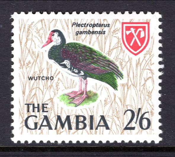 Gambia 224 Bird Duck MNH VF