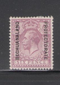 Bechuanaland 1925 Overprint 6p Scott # 103 MH