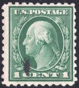 SC#462 1¢ Washington Single (1916) Used