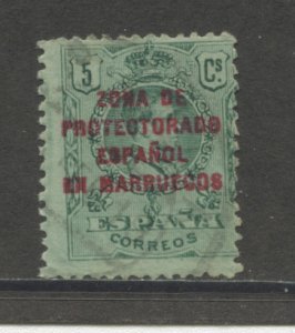 Spanish Morocco 54 Used cgs (2
