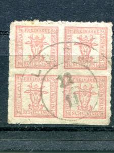 Mecklenburg Schwerin #1 and #5   Used F-VF +