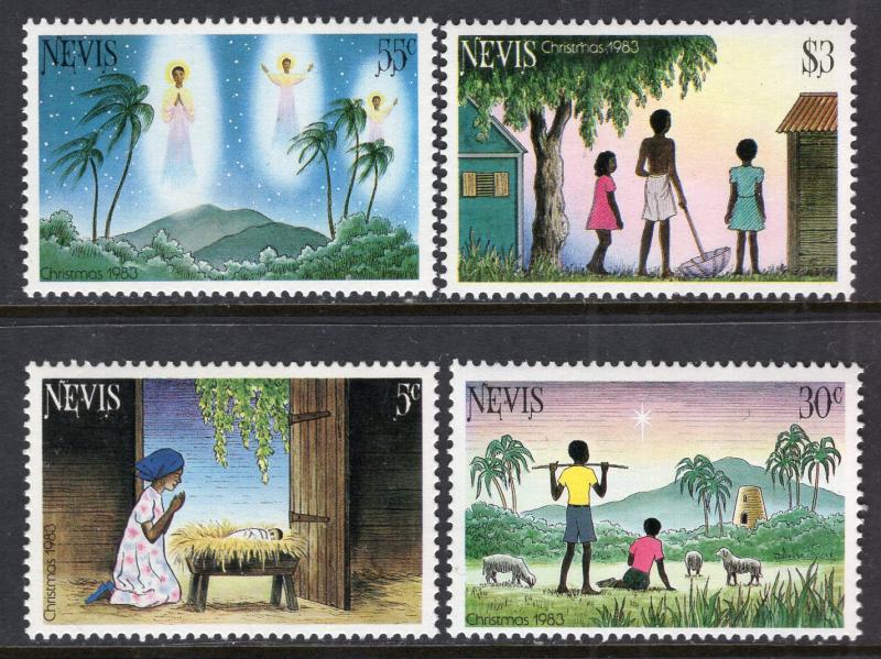 Nevis 186-189 Christmas MNH VF