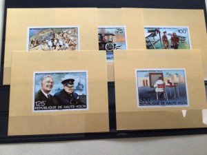 Sir Winston Churchill Upper Volta  mint never hinged stamps A13480