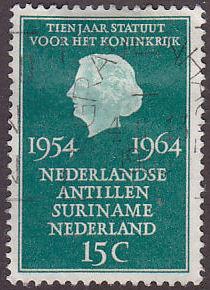 Netherlands 431 Queen Juliana 1964