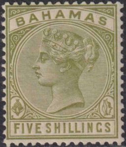 Bahamas 1884-1890 31 Mint 