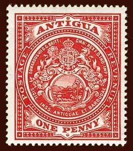 ANTIGUA Scott #32 (SG 43 or SG 44) 1915 Colony Seal unused VLH