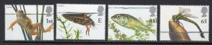 Great Britain #1981-4 Europa 2001 Never Hinged F186