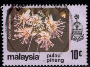 Malaysia - Penang #84 Flowers - Used