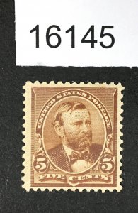 MOMEN: US STAMPS # 223 MINT OG H $60 LOT #16145