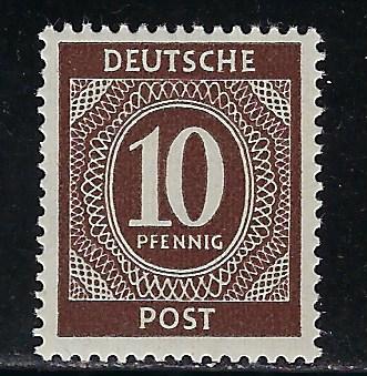 Germany AM Post Scott # 537, mint nh
