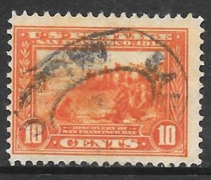 USA 400A: 10c Discovery of San Francisco Bay, used, F