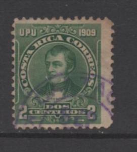 Costa Rica Scott #  70  USED  singles