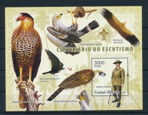 [25925] Guinea Bissau 2006 Birds Vögel Oiseaux Ucelli  100 Year scouting  MNH