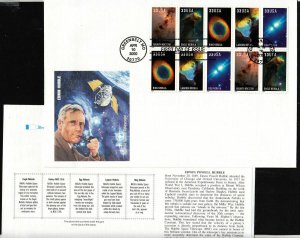 2000 Hubble Space Telescope Sc 3388a FIRST DAY COVER Fleetwood