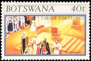 Botswana #179-181, Complete Set(3), 1977, Royalty, Never Hinged