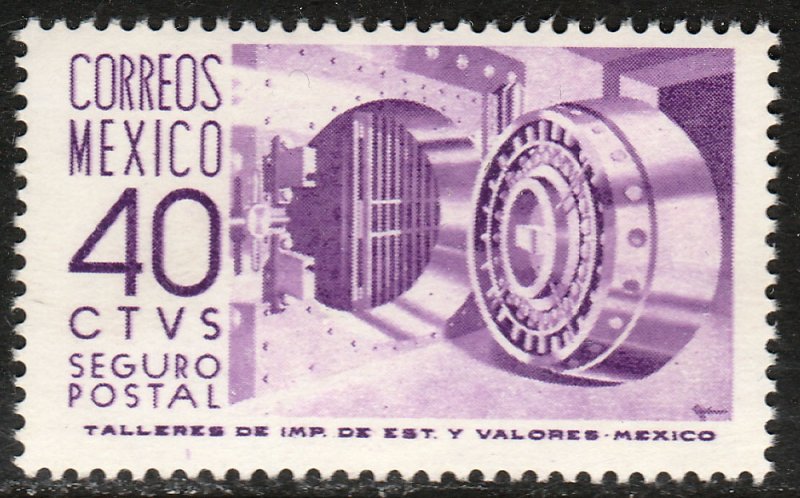 MEXICO G21, 40¢ 1950 Definitive 3rd Printing wmk 350. MINT, NH. F-VF.
