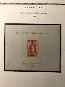 Cameroun 14ea Album Pages - Stamps in mounts - See Scans