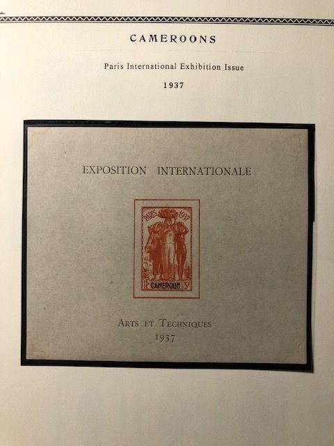 Cameroun 14ea Album Pages - Stamps in mounts - See Scans