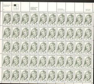 US #2755 Mint Sheet Dean Acheson 