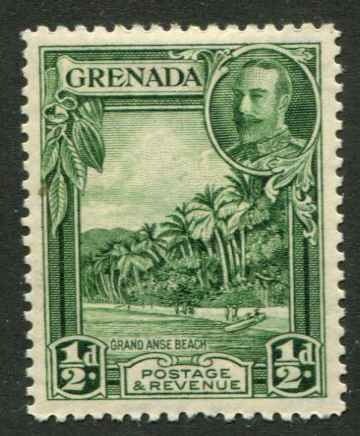 Grenada SC# 114a King Edward VII perf 12-1/2x13 MH SCV $11.00